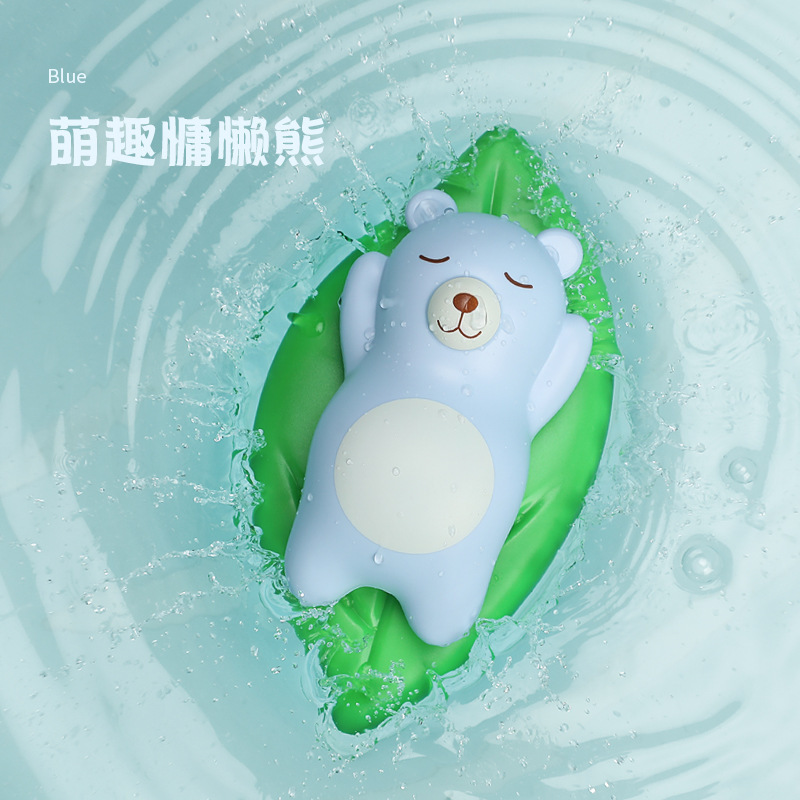 クロスボーダーの赤ちゃんのお風呂のおもちゃは水の上でチェーンのぜんまいを切って水をかきます。|undefined