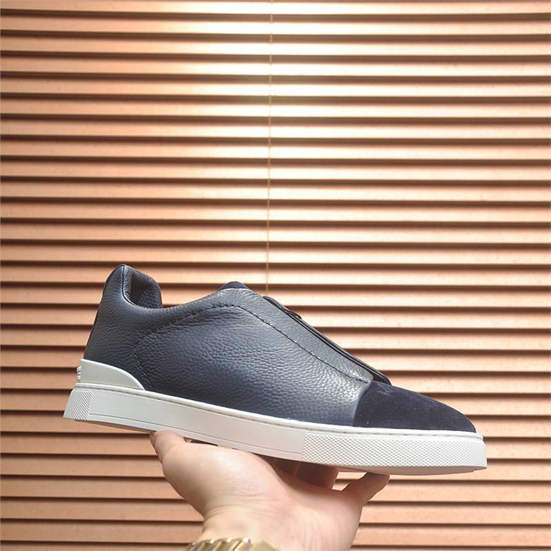 Men's Suede Leather Oxford Slip-on Loafers Casual Shoes_voghion.com