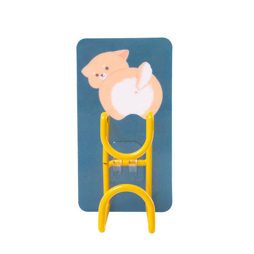 Basin hook hook-free nail home cute bathroom toilet wall-mounted washbasin rack storage rack hanging basin rack