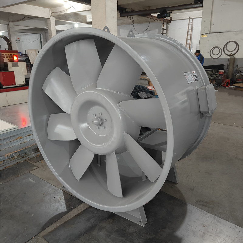 混流式消防排烟风机PYHL-14A-12.5 37KW 96011m3/h 1099pa