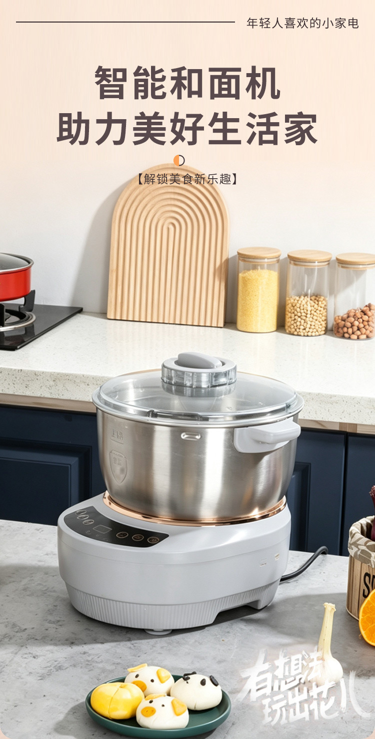 Dough mixer 5L 7L stainless steel