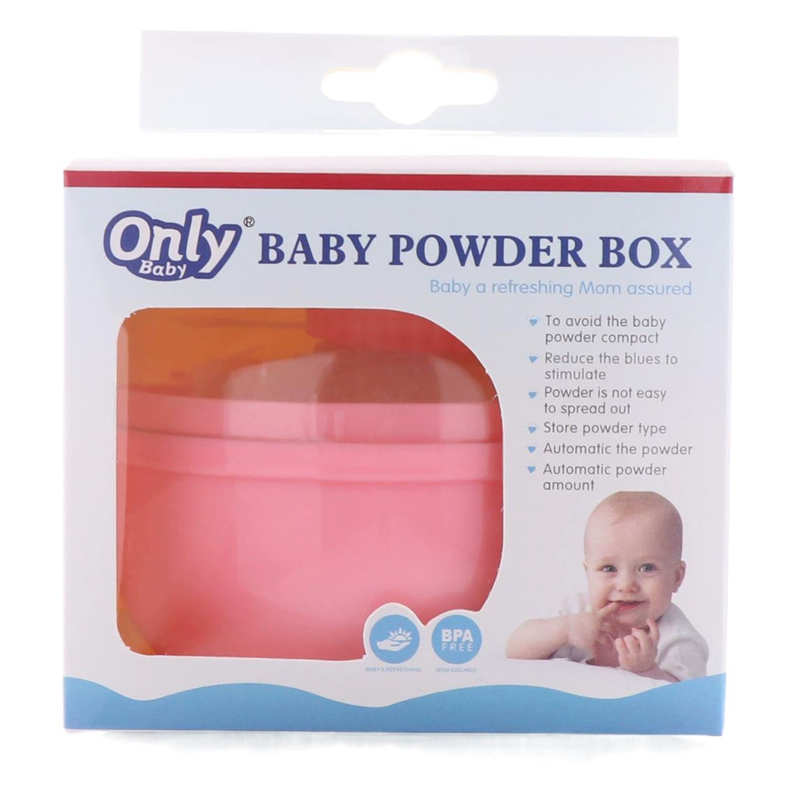 Коробка для хранения детской пудры детский тальк колючая пудра коробка для ежедневного ухода с фабрики прямые продажи