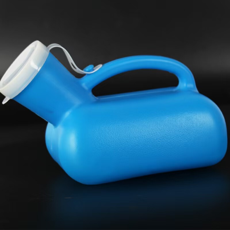 病院用男性用ミリリットル小便器、厚みのある大容量ML便器、蓋付き、高齢者用小便器、寝たきり介護用男性用小便器|undefined