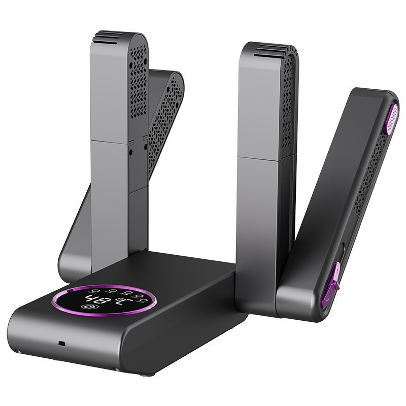 블랙 신화 더블 암 신발 건조기 그레이