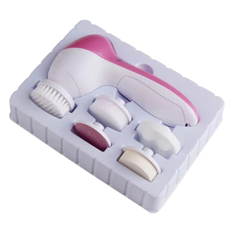 Wholesale electric five-in-one face cleansing instrument beauty instrument face washing instrument face massage instrument pore cleaning instrument