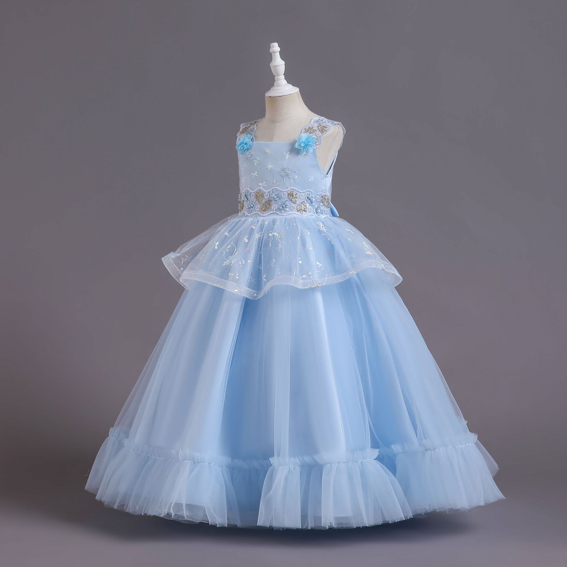 儿童礼服 公主裙 连衣裙 钢琴演出服