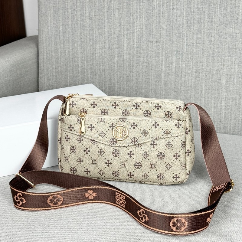 Guangzhou Hengli 2024 nuevo bolso de mensajero transfronterizo bolso casual de mediana edad bolso de teléfono móvil para mujer bolso de venta caliente bolso de hombro