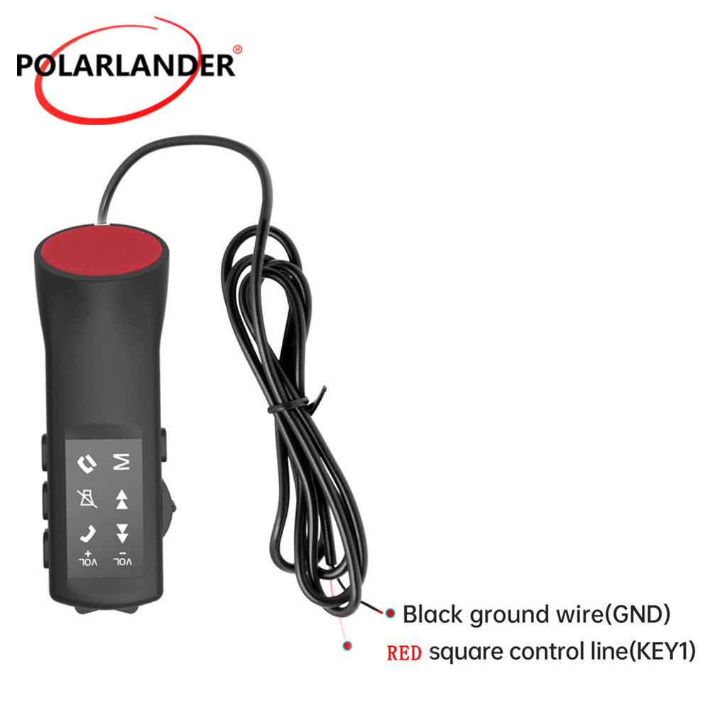 Conveniente y compacto coche inteligente volante controlador coche multifunción volante botón de control