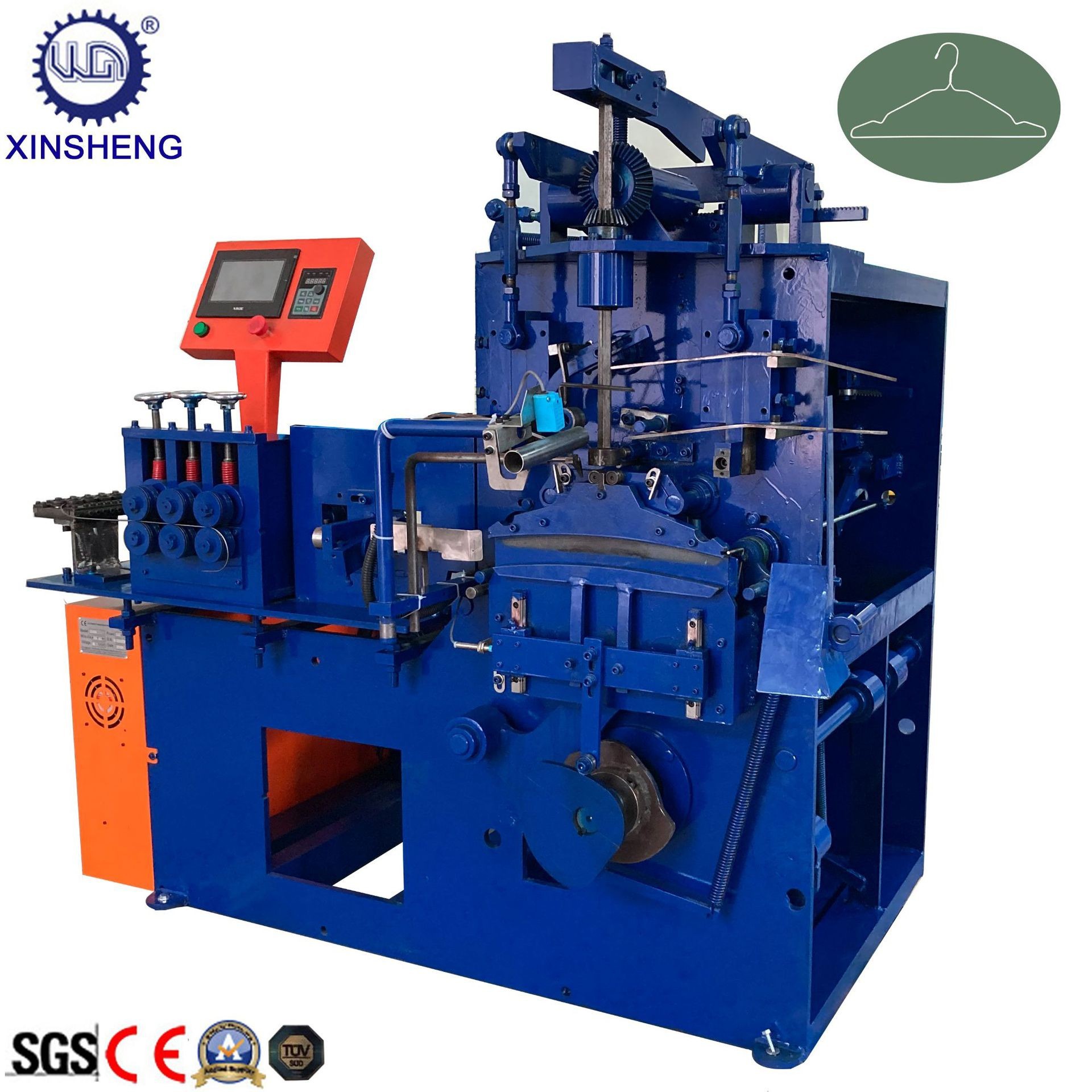 鑫圣【厂家直销】衣架成型机扭麻花款不包胶普通款衣架机 全自动