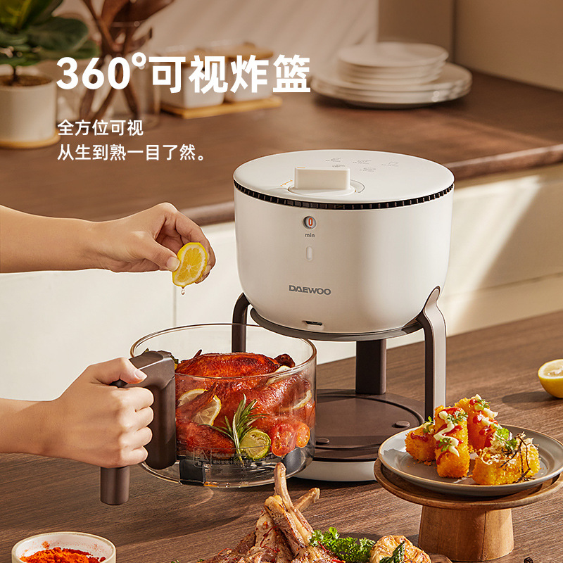 Han Yu Air Fryer Home New Multifunctional Smart Electric Fryer Small Visual Fully Automatic Fryer