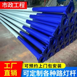 太阳能灯;灯柱灯杆;道路照明灯