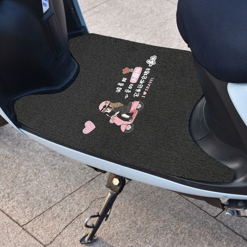 Q5T подушечки для ног для электромобилей, утолщенное проволочное кольцо, настольный звонок, универсальные подушечки для ног для электромобилей, водонепроницаемые подушечки для ног, свободная резка