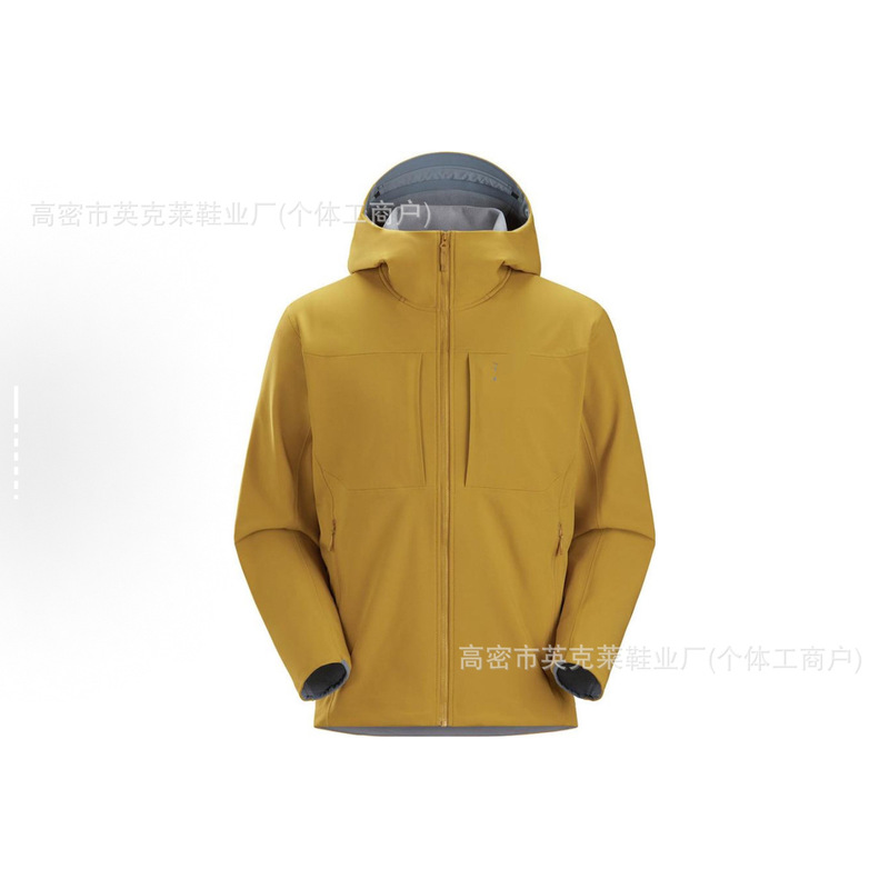 鸟家同款GAMMA伽马系列软壳冲锋衣防风保暖户外连帽抓绒外套男 女|undefined