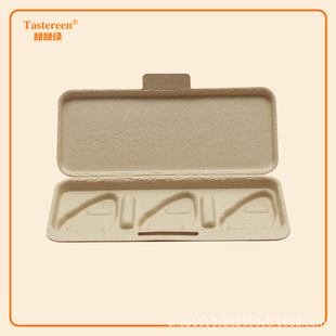 Soap Box Pulp Molded Paper Tray Packaging Jewelry Box Souvenir Handmade Soap Essential Oil Bottle Gift Pulp