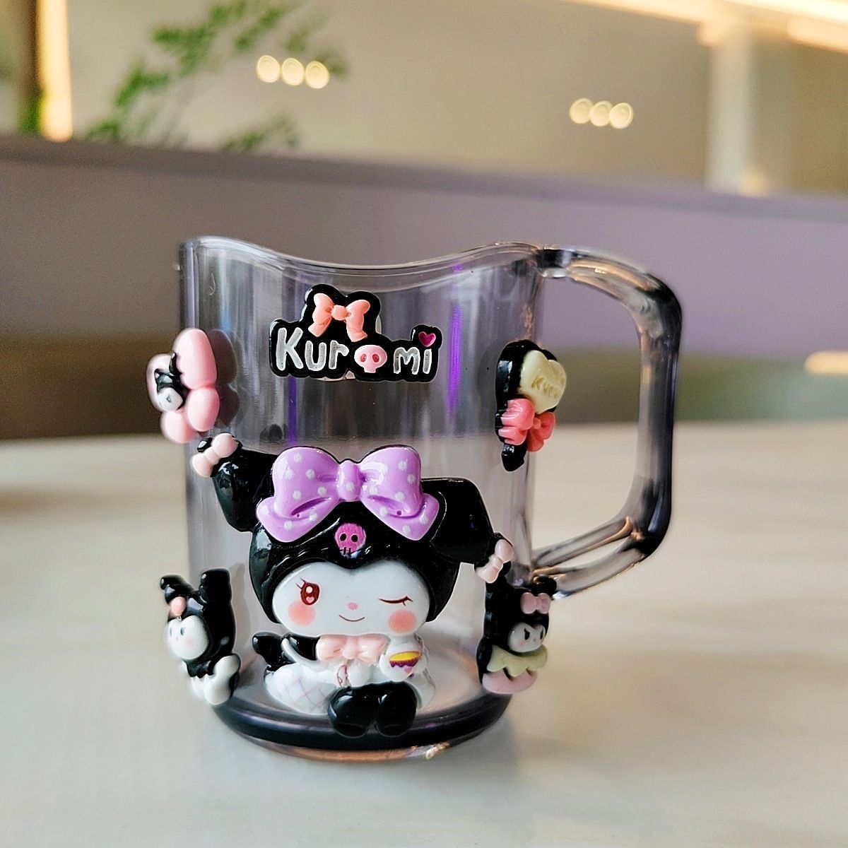Kukumi Children's Mouthwash Cup [Baby Loves Brushing Teeth]