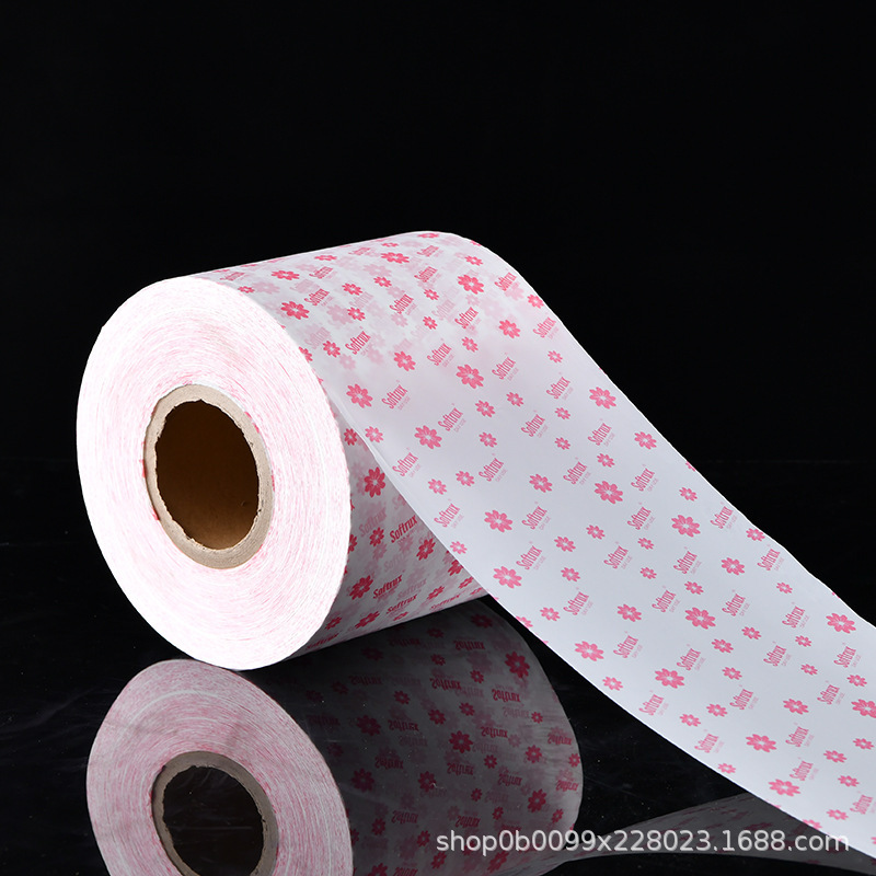 Fabricante suministra película PE para toallas sanitarias, película transpirable para almohadillas, película inferior para pañales de bebé, película inferior para almohadillas desechables para inodoro, película PE.