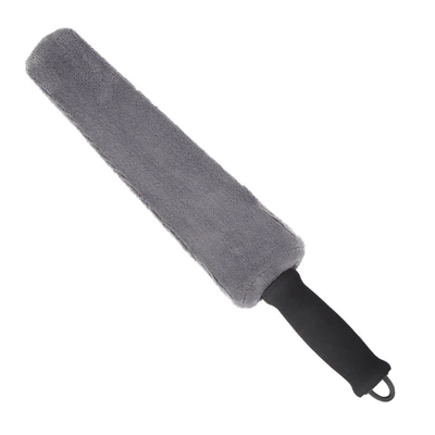 Car Dust Duster Car Air Conditioning Outlet Cleaning Brush Car Seat Gap Dead Corner Cleaning Dust Removal Tool (Car cleaning tools) - grey