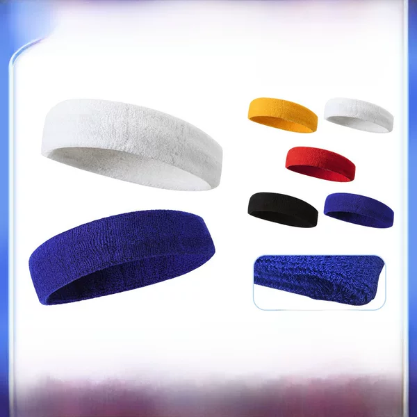 Sports Hair Band Running Sweat Band Basketball Headband Fitness Yoga Sweat Band Children's Antiperspirant Band Knit Belt Wholesale