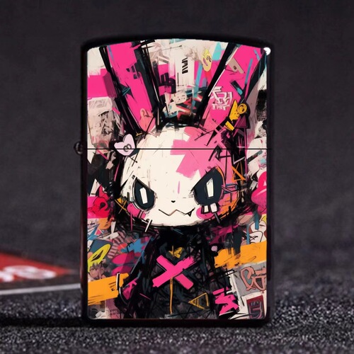 SUP trendy brand lighter creative copywriting quality kerosene windproof lighter metal shell supports drop shipping