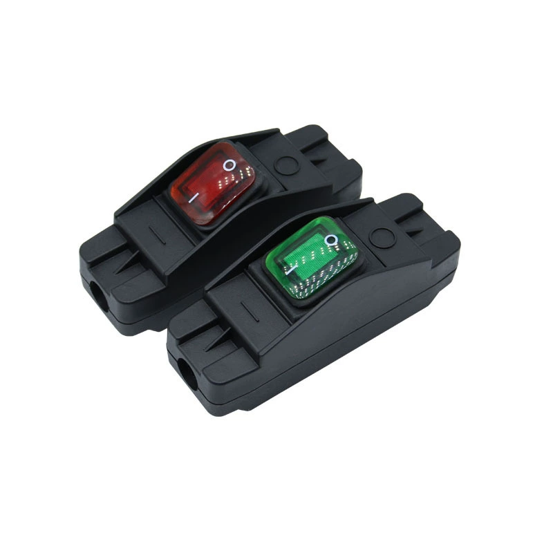 Factory direct supply 308 online switch waterproof 3 gear 16A250 dustproof ship type switch with lamp two -gear bedside switch