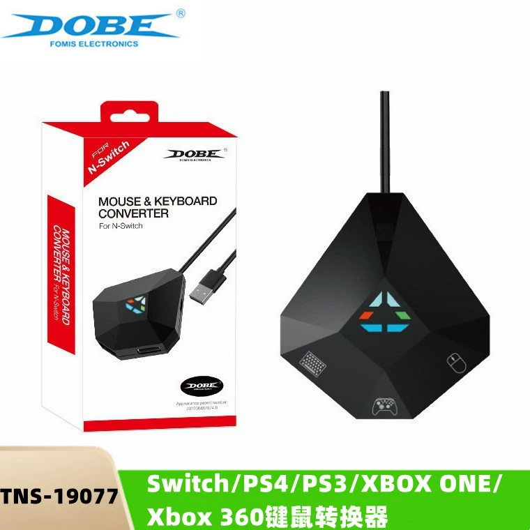 ПЕРЕКЛЮЧАТЕЛЬ ключ мыши конвертер поддерживает PS4/PS3/XBOX One/360 конвертер клавиш мыши TNS-19077