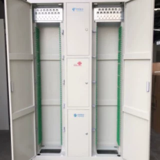 三网合一光纤配线架2000*1200*300落地式1440芯双面双开门空架