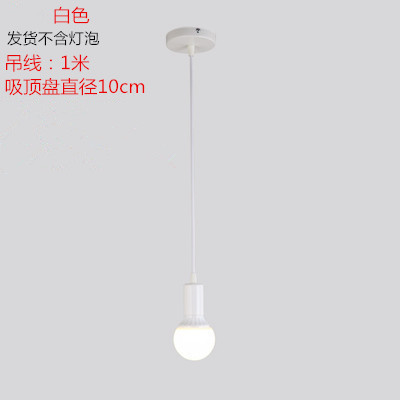 Candelabro de jaula de hierro pequeño de un solo cabezal al por mayor de fábrica, tienda de ropa de olla caliente retro americana, barra de bar, lámpara de comedor, estilo industrial