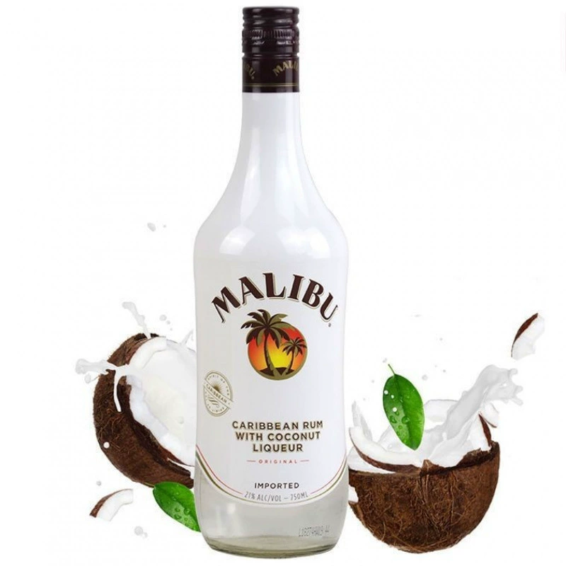 Malibu Malibao Coconut Jiujie Coconut Coconut Rumm wine Martin Mali Bay Rum wine baking ocean wine