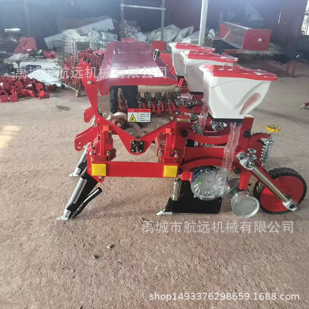 25款悬浮式的2行3行4行玉米播种机  加重型免耕式玉米施肥精播机