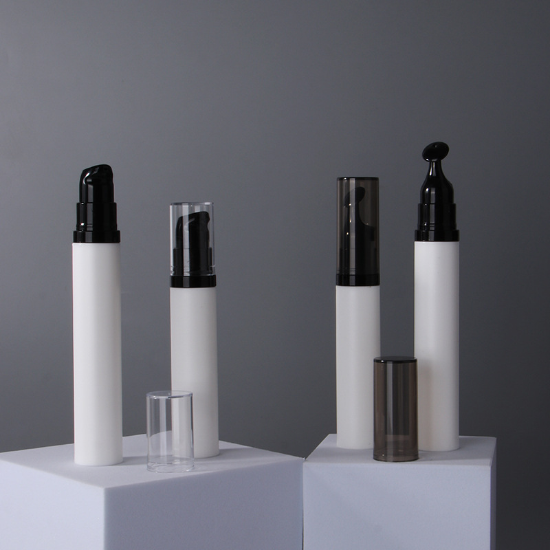 PP卡扣乳液真空瓶 按压式塑料瓶便携旅行PP材质乳液瓶10/15ml L