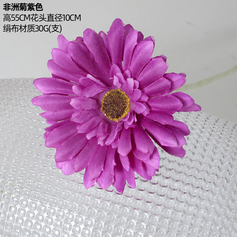 Flores artificiales moradas para bodas, estilo Monet, arreglos florales para el suelo del salón de bodas, flores de seda morado claro.