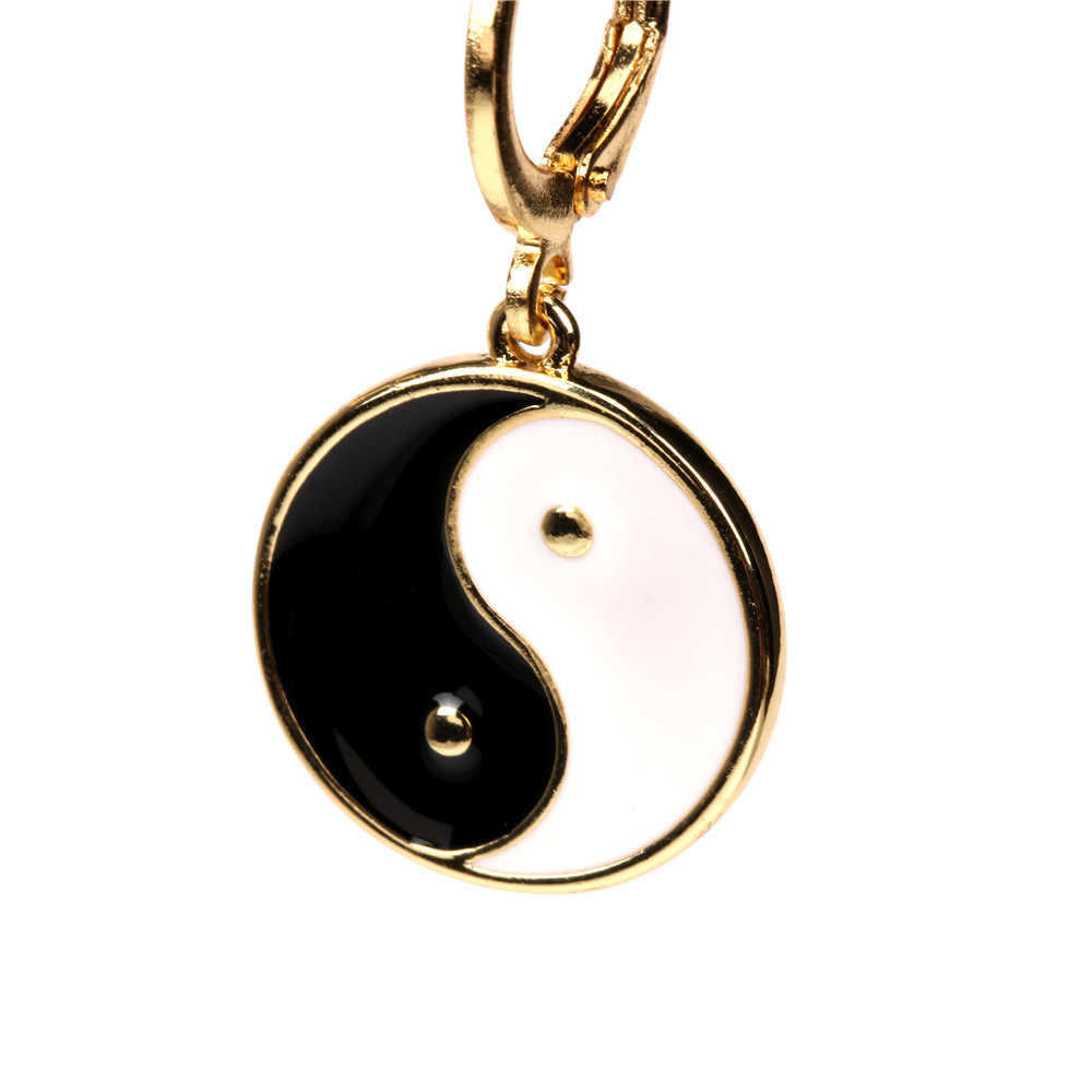 Ensemble De Trois Pièces De Collier Pendentif Tai Chi De Style Chinois Rétro display picture 24