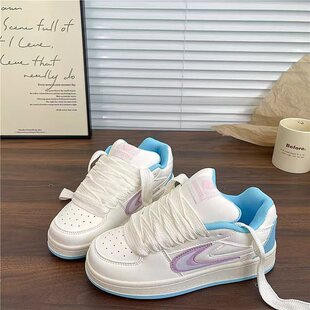 Spring Hot New Student White Shoes Women's Shoes 2025 New Trendyy Sneakers Versatile Casual Sports Shoes Pink