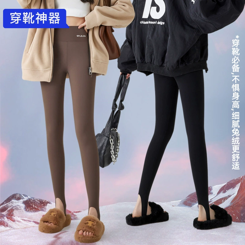 Формирующие женские брюки «акула», новые осенне-зимние леггинсы для йоги Барби с флисом для контроля живота и поднятия бедер.