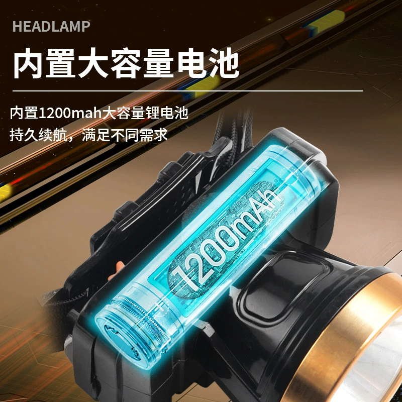 LED super bright lantern, work travel miner's lamp, extra-long lights