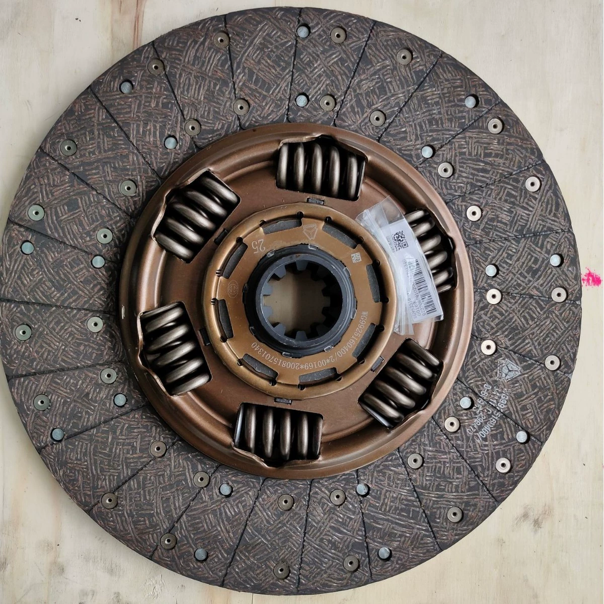 Сборка рабочей муфты сцепления Sinotruk T7H Shandeka C7H WG9925160490