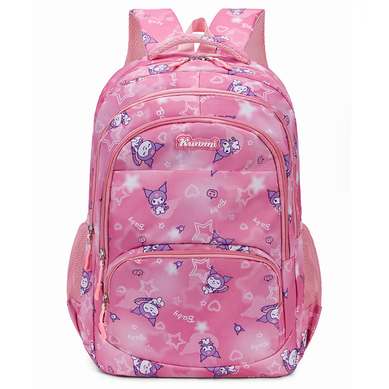 Nuevo estilo de comercio exterior mochila de gran capacidad para mujer linda escuela de escuela primaria de alto valor mochila doble informal para estudiantes neutrales