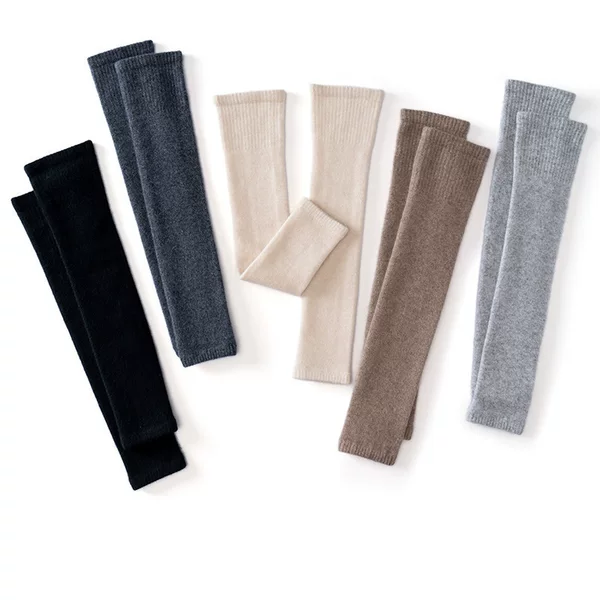 First-Line Cashmere 2025 Autumn and Winter New Style Unisex Long Over-The-Knee Warm Calf Protection Cold-Proof Long Leg Protection