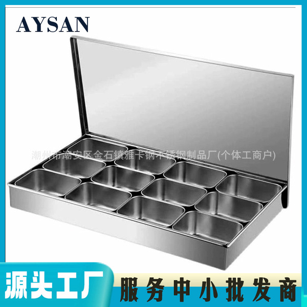 Seasoning box Commercial multi -style seasoning tank stainless steel…
