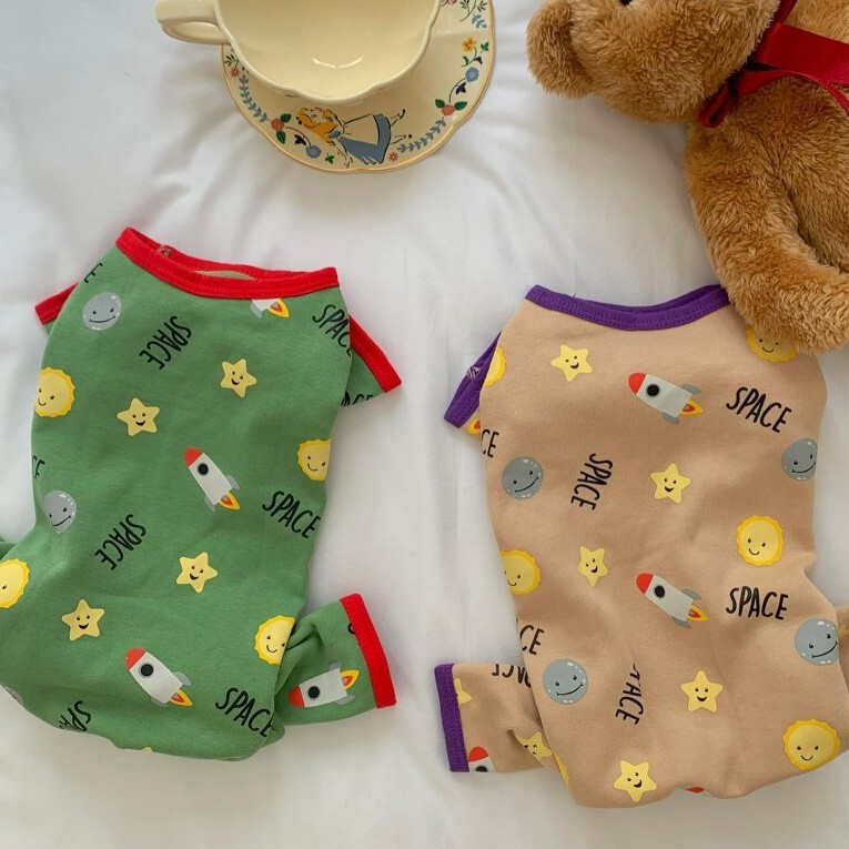秋冬季狗狗衣服中小型犬四脚包肚衣防着凉保暖空调服宠物家居服|undefined