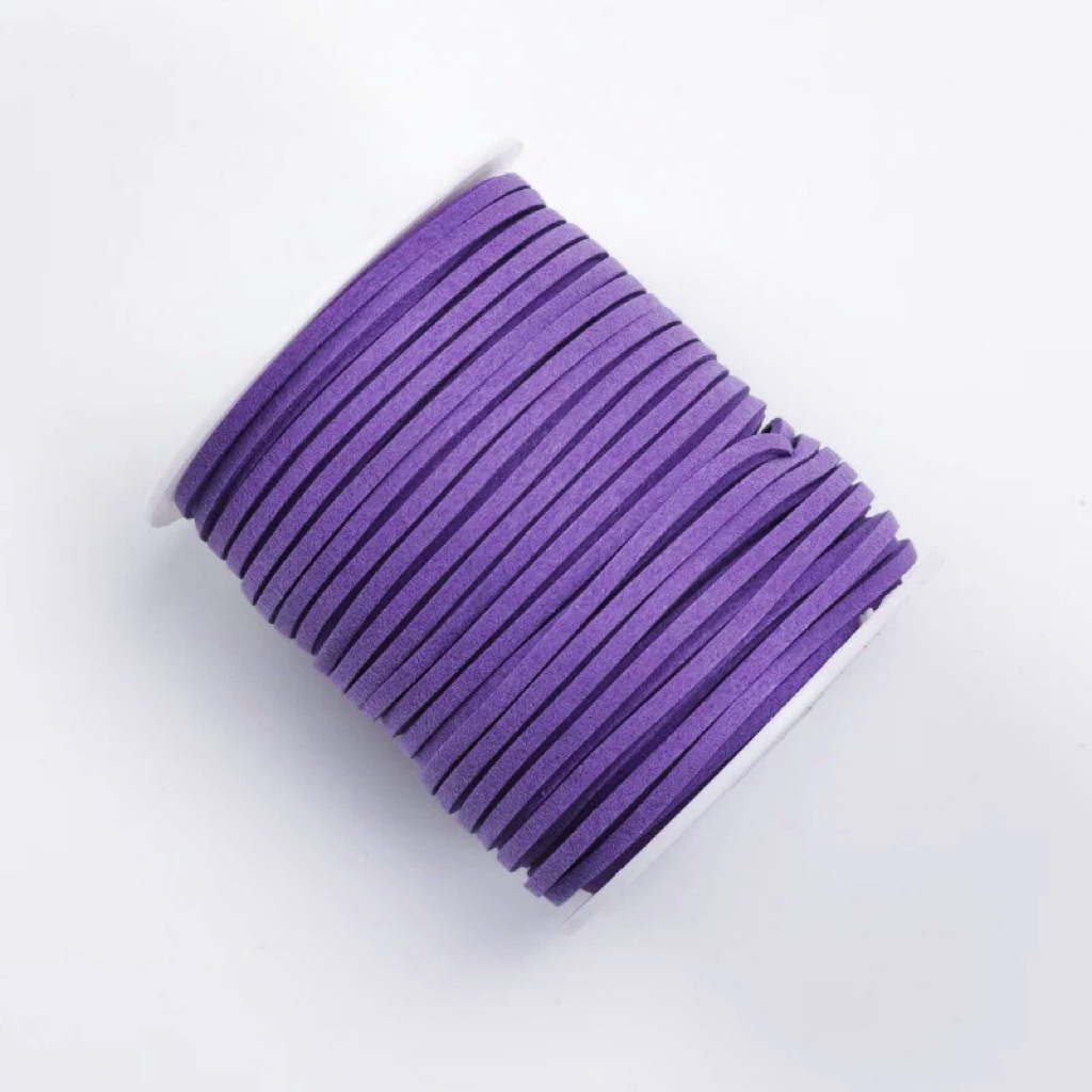 Cuerdas de piel de ciervo 50 yardas cuerdas de trenzado cuerdas de tracción cuerdas de lana cuerdas de vaca decoración hechas a mano DIY cuerdas de trenzado caja de regalo cinta de embalaje