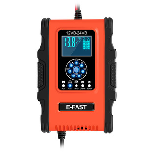 14.6V Lithium Battery Charger 12V24V12A Intelligent Lead-Acid Battery Charger 7-Stage Intelligent Charger