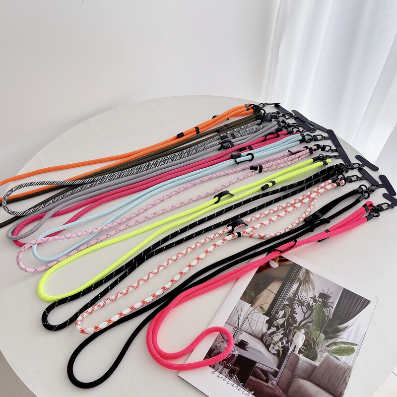 Mobile Phone Lanyard Cross-Body Detachable Classy Strong and Durable Carryable Women's Outdoor Mountain Anti-Lost Camera Strap Lanyard
