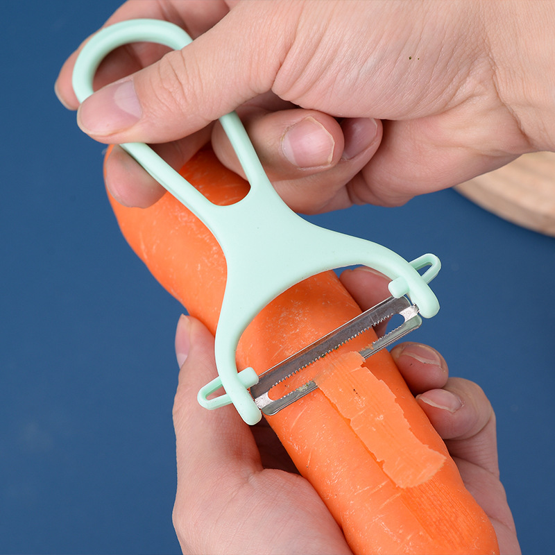 Cuchillo de cocina cuchillo de raspado manzana papas casero artefacto de raspado de acero inoxidable multifuncional raspado calabaza raspado