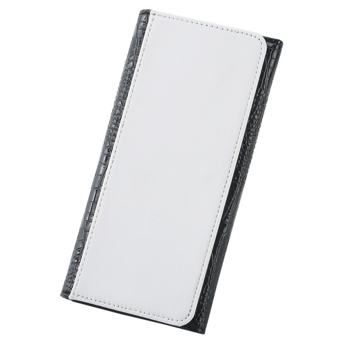 Factory direct supply of heat transfer sublimation men's and women's tri-fold wallet large capacity supply