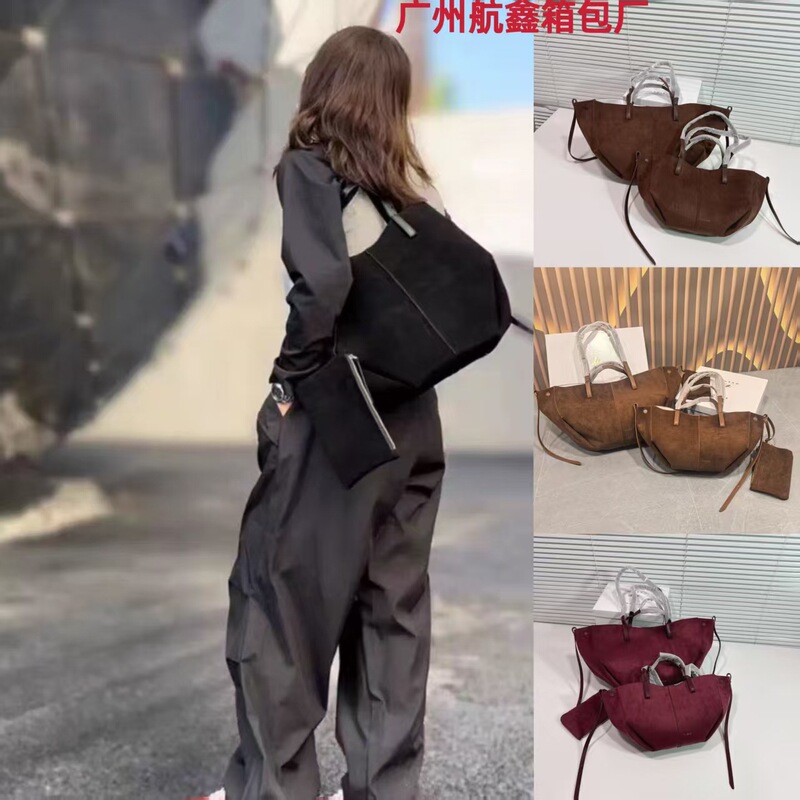 Cross-Border Polene French Niche Suede Wing Bag Single Shoulder Underarm Handheld Tote Bag Shopping Bag Women's Bag Cross-Border Polene French Niche Suede Wing Bag Single Shoulder Underarm Handheld Tote Bag Shopping Bag Women's Bag