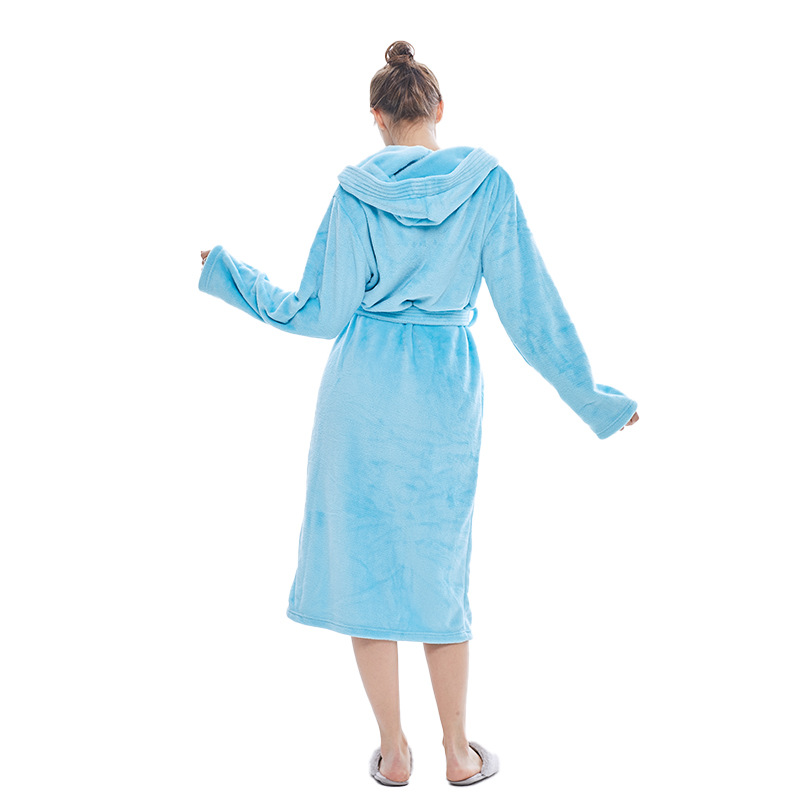 Halat leneș casual cu strat dublu pentru femei_voghion.com