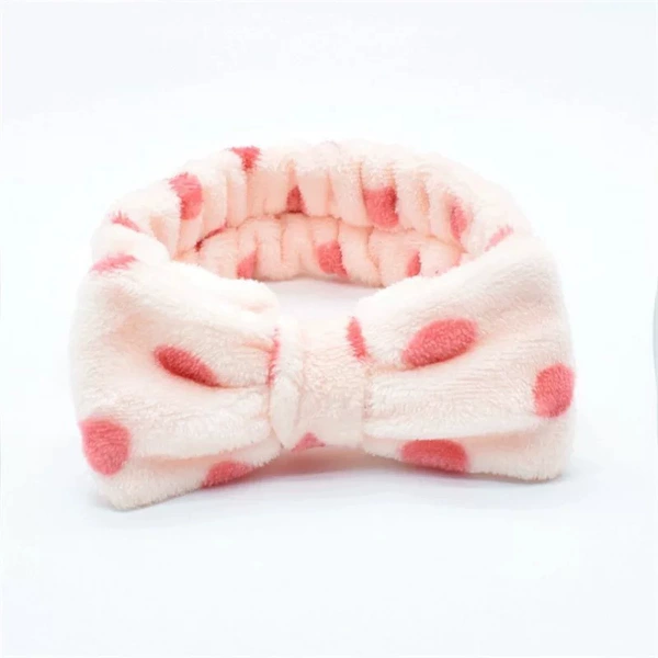 Buds pink polka dots