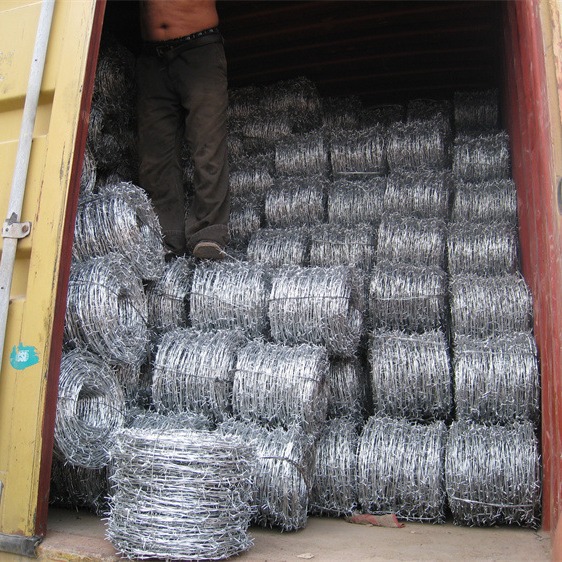 Cuerda de púas de tribulus de hierro, huerta de cerco antirrobo, cerca de cría, malla de alambre de púas, alambre de púas galvanizado en caliente, cuerda de púas de doble hebras