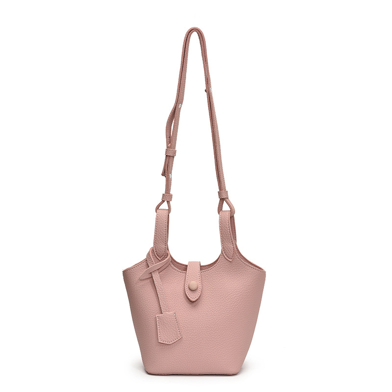 Bolsos de cesta de verduras populares de este año para mujer 2025 nuevo bolso de hombro súper caliente bolso de cubo de ocio simple